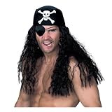 Pirate Bandana with Attached Hair
