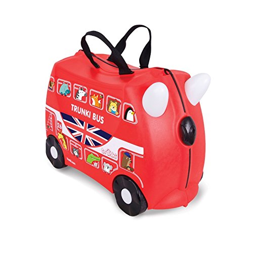 Trunki: The Original Ride-On Suitcase NEW, Boris The London Bus (Red)