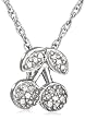 Sterling Silver Diamond...