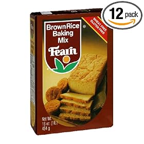 Fearn Brown Rice Baking Mix, 16-Ounce Bags (Pack of 12) by Fearn