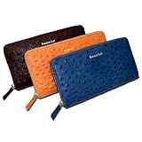 Kena Kai DataSafe® Ostrich Zippered Wallet