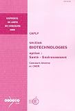 CAPLP section Biotechnologies option Sant�-Environnement : Concours interne et CAER