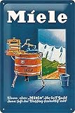 Miele Washing Machine embossed metal sign