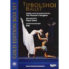 The Bolshoi Ballet Gold Edition Box Set (The Pharoah's Daughter/Pique Dame/The Bolt) [DVD]