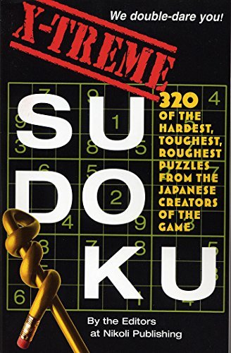 by editors of nikoli publishing x treme sudoku