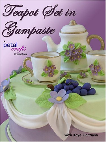 Teapot Set in Gumpaste