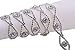 KAOYOO 1 Yard Eye-Shaped Crystal Rhinestone Claw Chain with Inlaid Flower Pattern Rhinestone in The Middle for Wedding Cake Decoration,Sewing Craft or as a Present for Your Friends