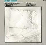 Babbitt: Concerto For Piano And Orchestra/The Head Of The Bed