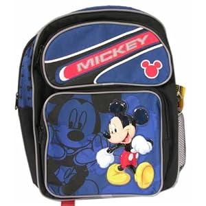 Disney Mickey Mouse School Backpack Book Bag full size