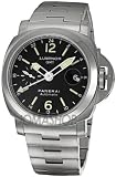 Panerai Men's PAM00297 Luminor GMT Black Dial Watch