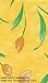 Designer Floral Yellow Series F0214 Vinyl Tablecloth 54" X 45' Roll