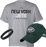 New York Jets Youth Short Sleeve Tee & Hat Combo Pack