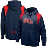 Nike Mississippi Rebels Navy Blue Hands To Face Hoody Sweatshirt (Medium)