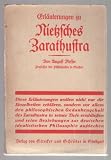 Produkt-Bild: Erl&auml;uterungen zu Nietsches Zarathustra