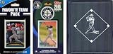 MLB Seattle Mariners Licensed 2010 Topps Team Set and Favorite Player Trading Cards Plus Storage Album