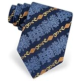 Phat Farm - Stripe w/Pocketsquare by Phat Farm blue silk ties
