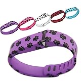 Purple Feet Replacement Wrist Band for Fitbit Flex(L size)
