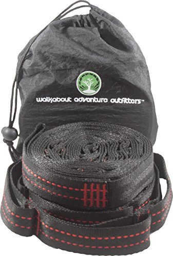 Hammock Tree Straps Set. Heavy Duty Extra Long Lightweight Suspension Kit. Adjustable 100% Polyester For Comfortable No-Stretch Hanging. Best Portable Strap System With Fast And Easy Setup