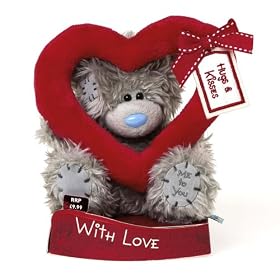 7" Hugs and Kisses Heart Me to You Bear