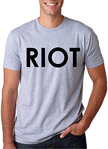 Riot T-Shirt Funny Vintage Style T Shirt Classic Comedy TV Tee