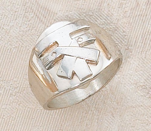 Sterling Silver Franciscan Tau Ring Size 7 Fine Religious Catholic Jewelry
