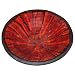 Mosaic Glass Deep Round Platter