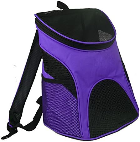 JANMO Pet Carriers Airline Approved Cat Backpack Front for Small Medium Dogs and Large Dog (Small , Purple)