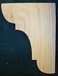 Oak Bracket 6" x 8" [CAPITOL CITY LUMBER]