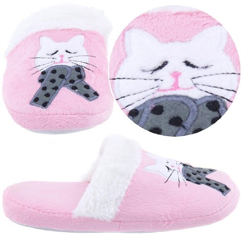 Slippers Pink Cat Slippers for Women 6