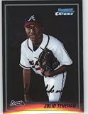 2010 Bowman Chrome Prospects #BCP105 Julio Teheran - Atlanta Braves (RC - Rookie Card / Prospect XRC) (Baseball Cards)
