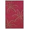 Modern Vibes Floral Shag Rug - Raspberry/ Kiwi (30x46")&nbsp;