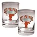 Texas Longhorns NCAA 2pc Rocks Glass Set