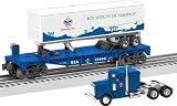 O-27 Flat w/Tractor Trailer, Boy Scouts of America