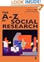 The A--Z of Social Research: A Dictionary of Key Social Science Research