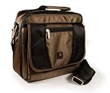 Tuff-Luv Hold-All notebook / netbook / laptop bag case 8.9 - 10.2 / (22.86 - 25.9 cm) / color: Mocha/Black / compatible with (Apple ipad i-pad)