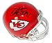 Christian Okoye Autographed Kansas City Chiefs Mini Helmet