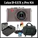 Leica D-LUX 5 Digital Camera Pro Kit Includes: Leica D-Lux 5 Digital Camera(Titanium), Extended Life Battery, Rapid Travel Charger, 16GB Memory Card, Memory Card Reader, Table Top Tripod, Soft Carrying Case, LCD Screen Protectors and a Cleaning Kit