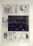 1902 PEACE CELEBRATIONS CITY CLEAVER DEMOCRACY PRINT