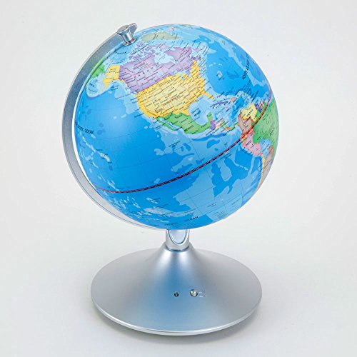 Bits and Pieces - Constellation Globe - Illuminated Globe - Earth and Star Constellations - Great Gift for a Young Astronomer - 2 in 1 World Globe and Constelation
