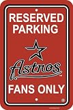 Houston Astros 12 x 18 Parking Sign