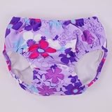 Tuga UPF 50+ Infant/Toddler Girls Reusable Swim Diapers