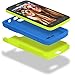 BLU ArmorFlex PC+silicon case for Studio 5.0C and Studio 5.0CE - Carrying Case - Retail Packaging - Neon Yellow+Blue