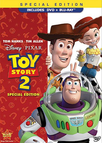 Toy Story 2 (Two-Disc Special Edition Blu-ray/DVD Combo w/ DVD Packaging)