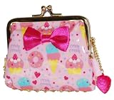 Cram Cream Dress Up Coin Purse Designed In Japan , Sweets