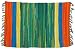 100% Cotton Bright Green Rag Rug 2 X 3