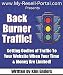 Traffic: Back Burner Traffic! Getting Oodles Of Traffic To Your Website When Your Time & Money Are Limited! by Kim Enders