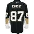 Mens Pittsburgh Penguins #87 Sidney Crosby Premier Home Jersey