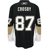 Mens Pittsburgh Penguins #87 Sidney Crosby Premier Home Jersey