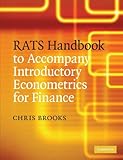 RATS handbook to accompany introductory econometrics for finance