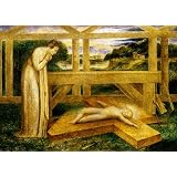 Christ Child Lying on a Cross, by William Blak (Print On Demand)